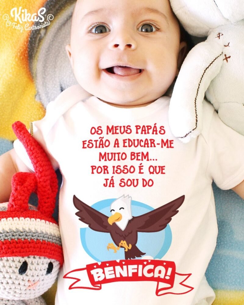 Body Já Sou do Benfica - Prendas Personalizadas