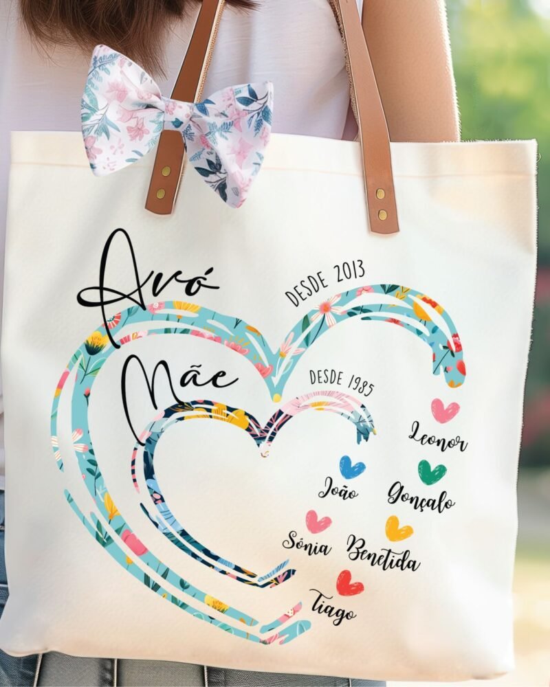 Sacolas Tote bags Mãe e Avó