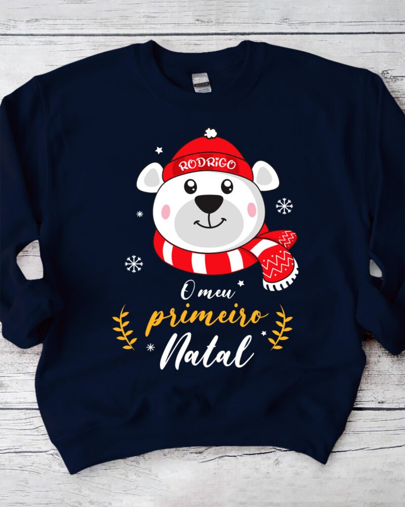 Camisola de Natal Família Ursinhos