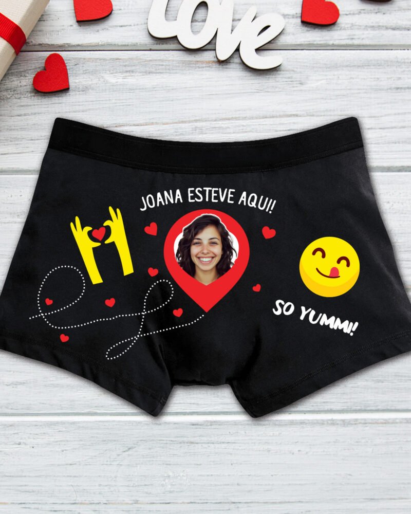 Boxers Personalizados Esteve Aqui